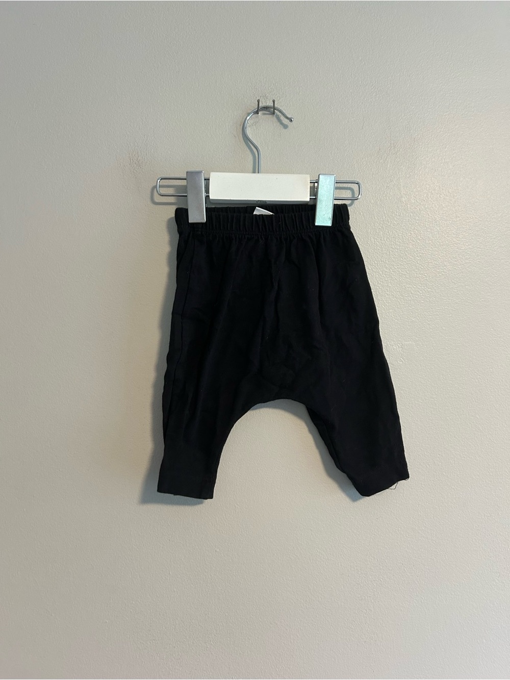 Old navy 0/3m Black Harem Pants
